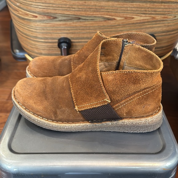 Born Suede Tora  Booties — Brown - Picture 2 of 9